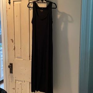 Apt. 9 Tee-shirt material black maxi dress